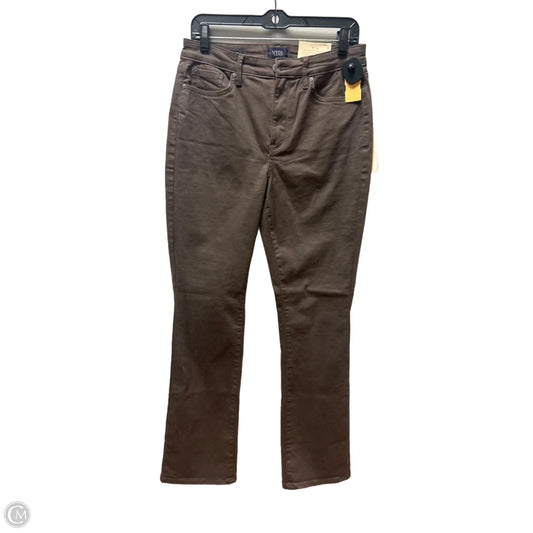 Jeans Boot Cut By Not Your Daughters Jeans In Brown Denim, Size: 8