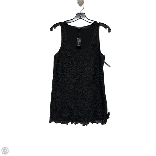Top Sleeveless By Express In Black, Size: S