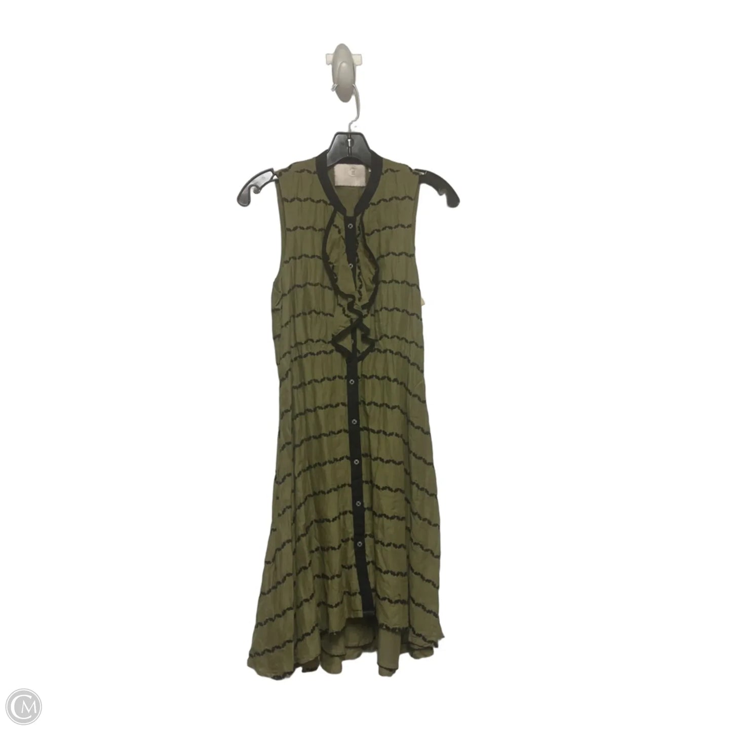 Dress Casual Short By Postmark In Black & Green, Size: Xxs