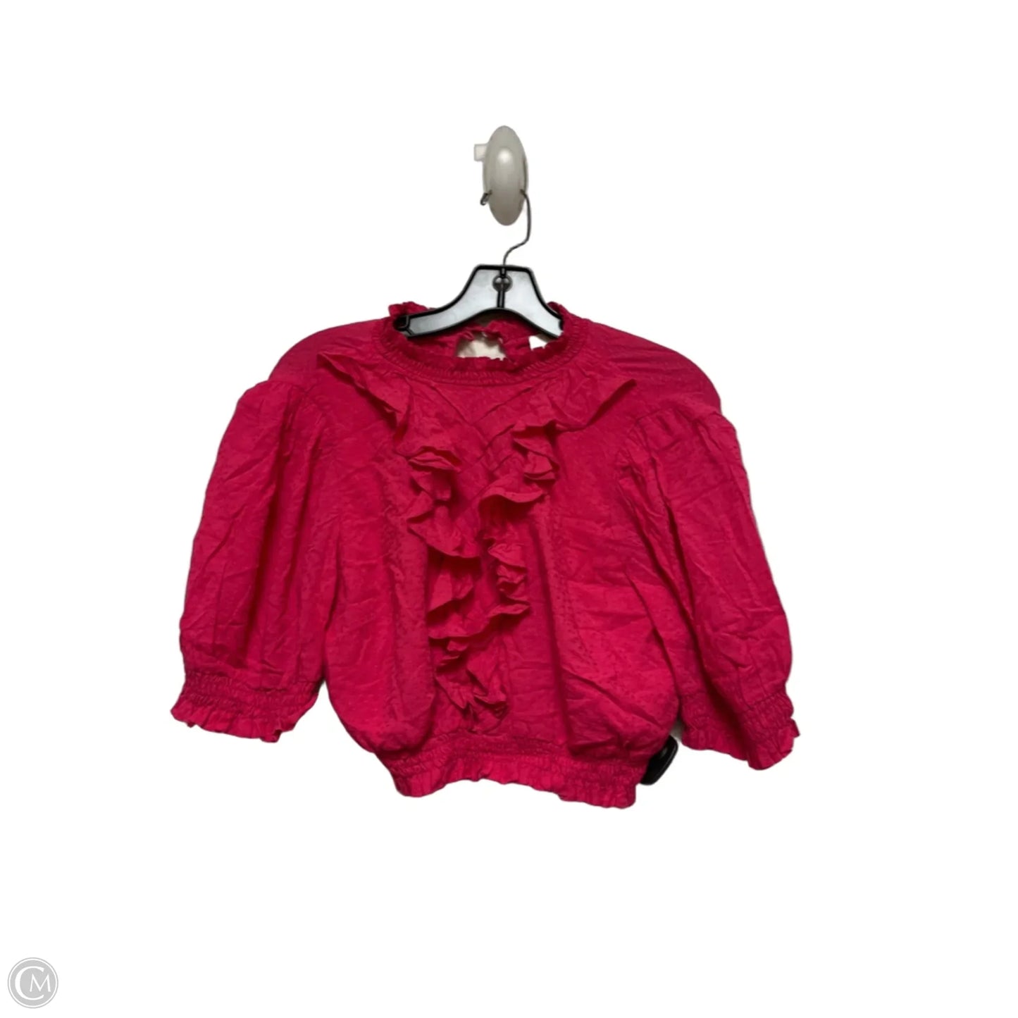 Top Short Sleeve By Clothes Mentor In Pink, Size: Xs