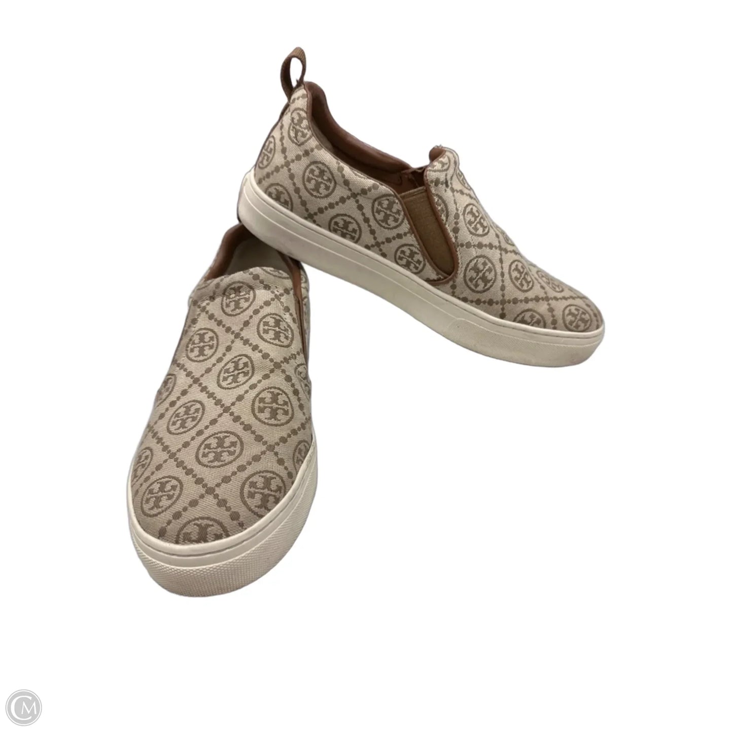 Shoes Designer By Tory Burch In Brown, Size: 9.5