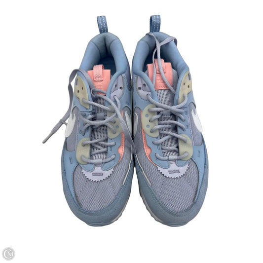 Shoes Sneakers By Nike In Blue & Purple, Size: 8