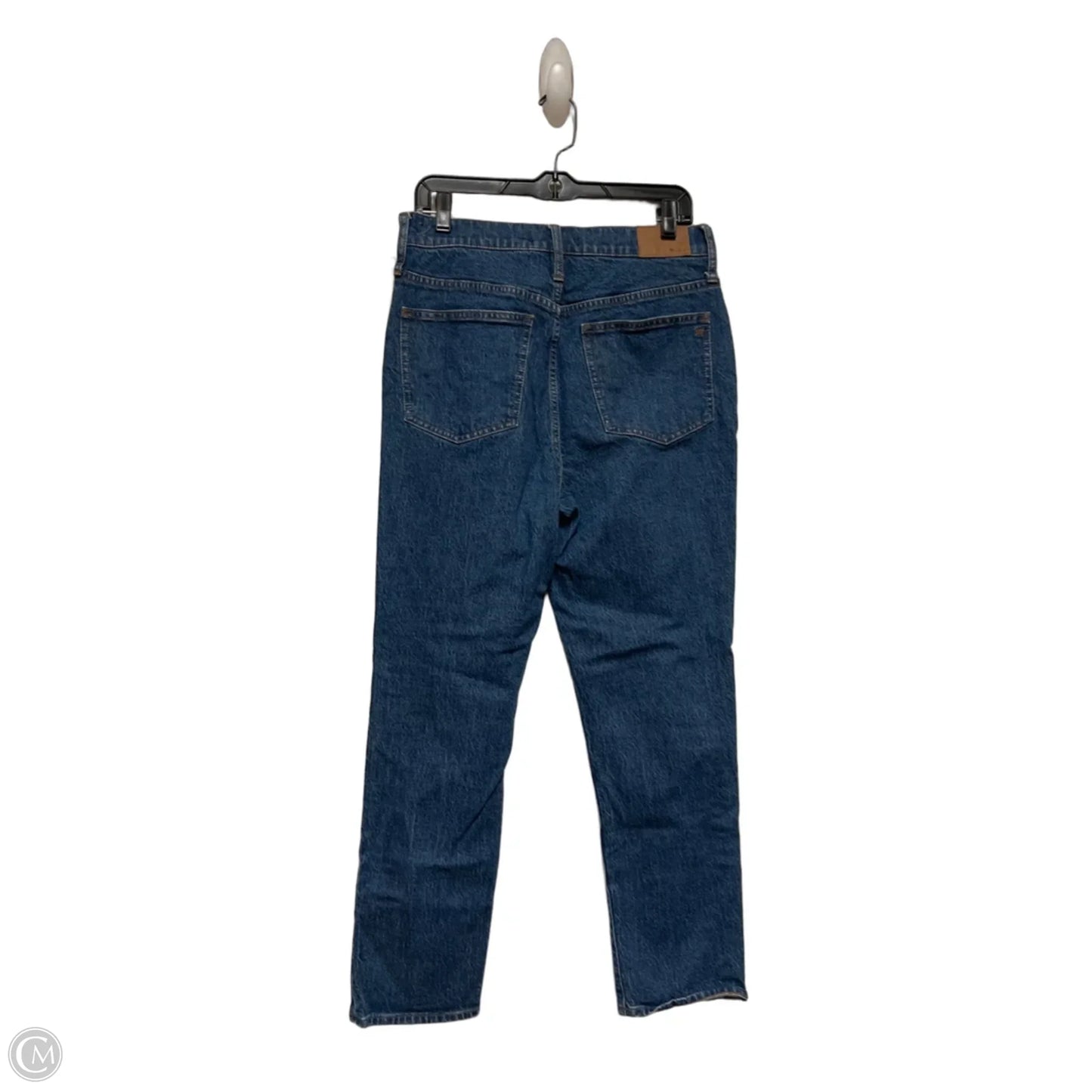 Jeans Straight By Madewell In Blue Denim, Size: 6