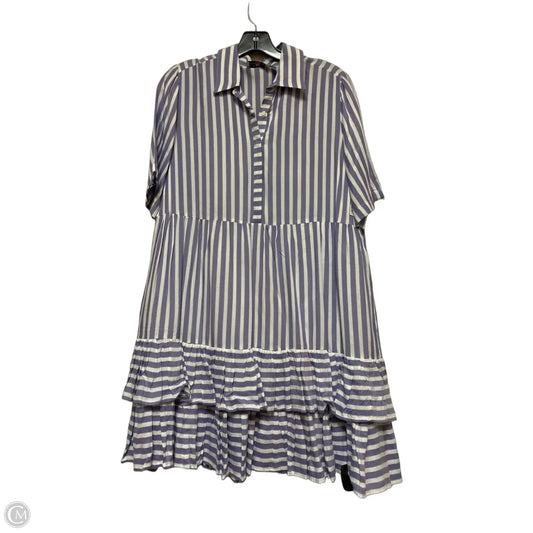 Dress Casual Short By Vineyard Vines In Striped Pattern, Size: 8