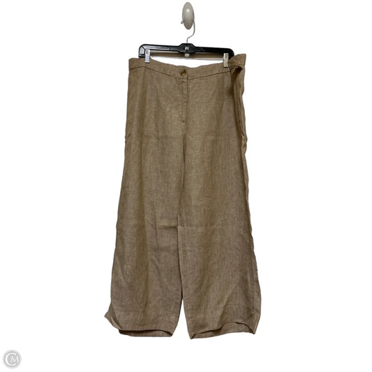 Pants Wide Leg By J. Jill In Tan, Size: 12