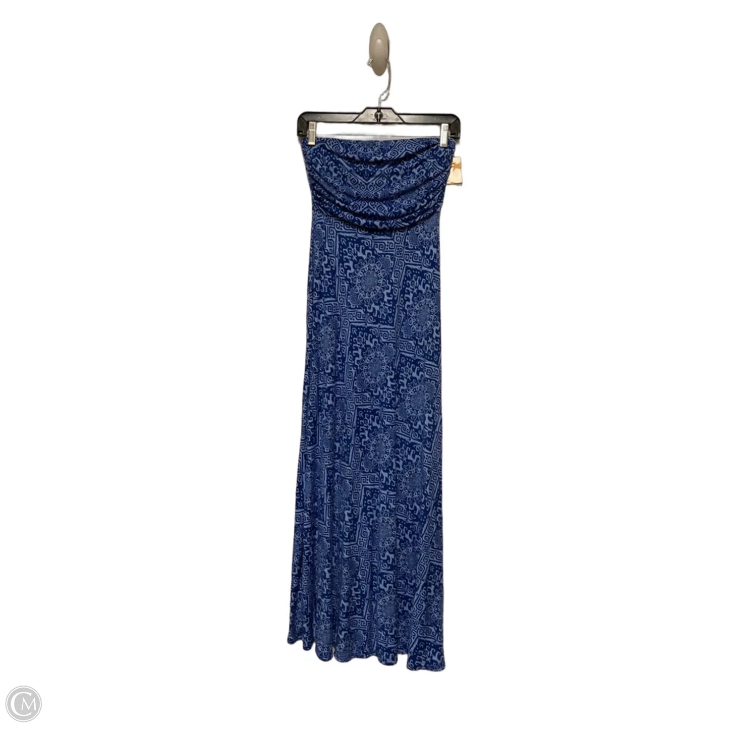 Dress Casual Midi By Banana Republic In Blue, Size: Sp