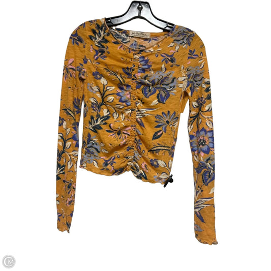 Top Short Sleeve Basic By We The Free In Blue & Orange, Size: Xs