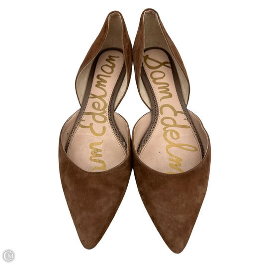 Shoes Flats By Sam Edelman In Brown, Size: 8