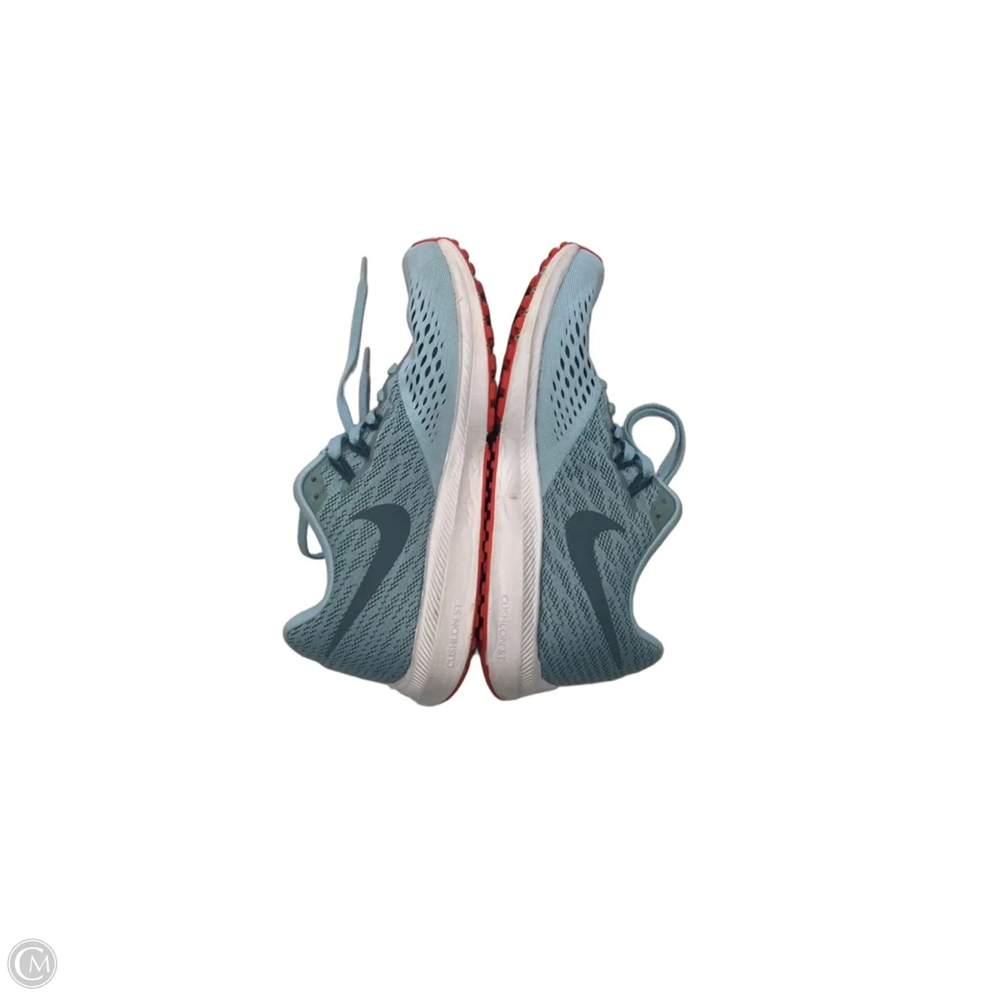 Shoes Athletic By Nike In Blue & Orange, Size: 8