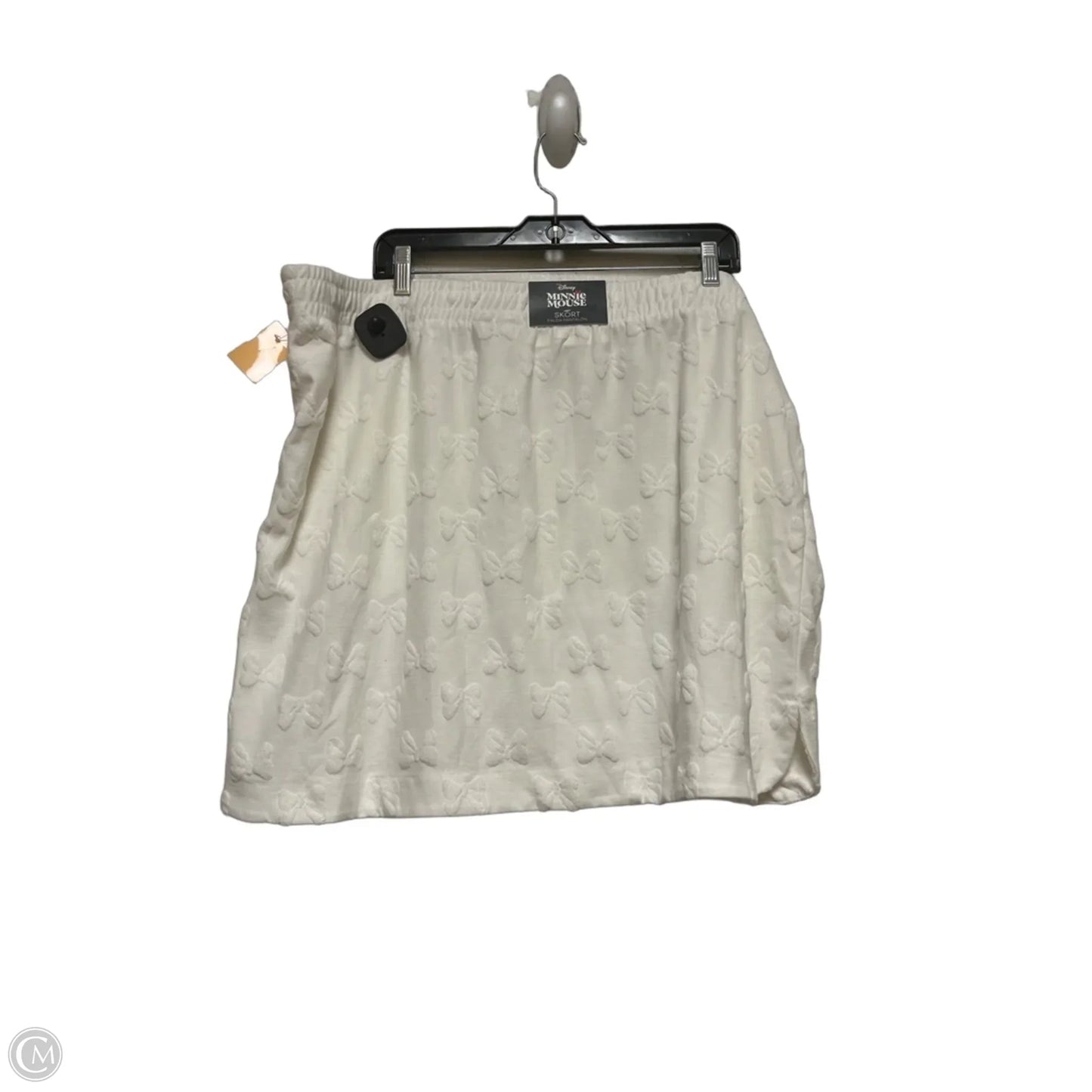 Skort By Disney In White, Size: 14