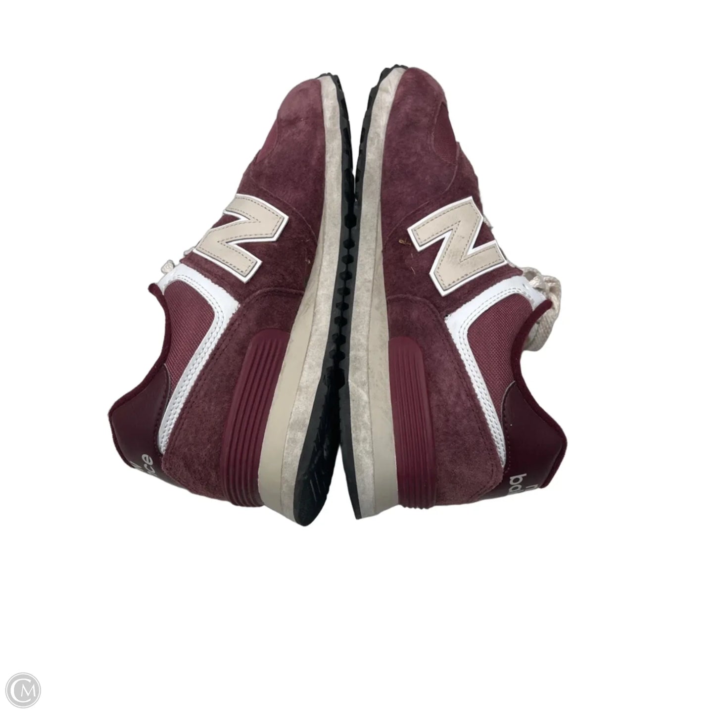 Shoes Athletic By New Balance In Maroon, Size: 9.5