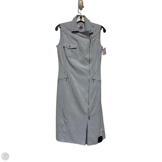 Dress Casual Short By Calvin Klein In Blue, Size: S