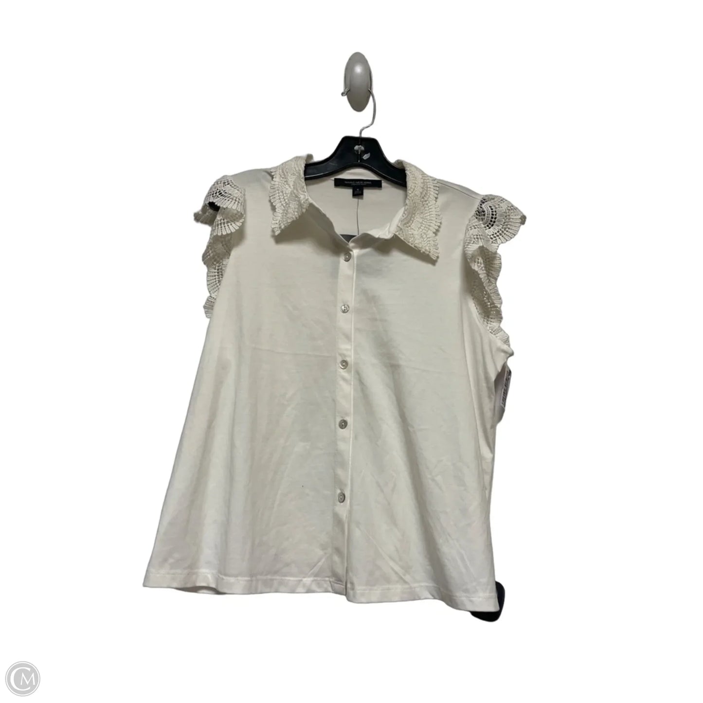 Top Sleeveless By Marc New York In Cream, Size: M