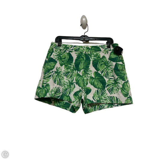 Shorts By White House Black Market In Tropical Print, Size: 10