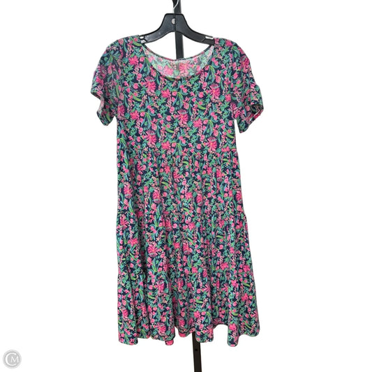 Dress Designer By Lilly Pulitzer In Floral Print, Size: Xs