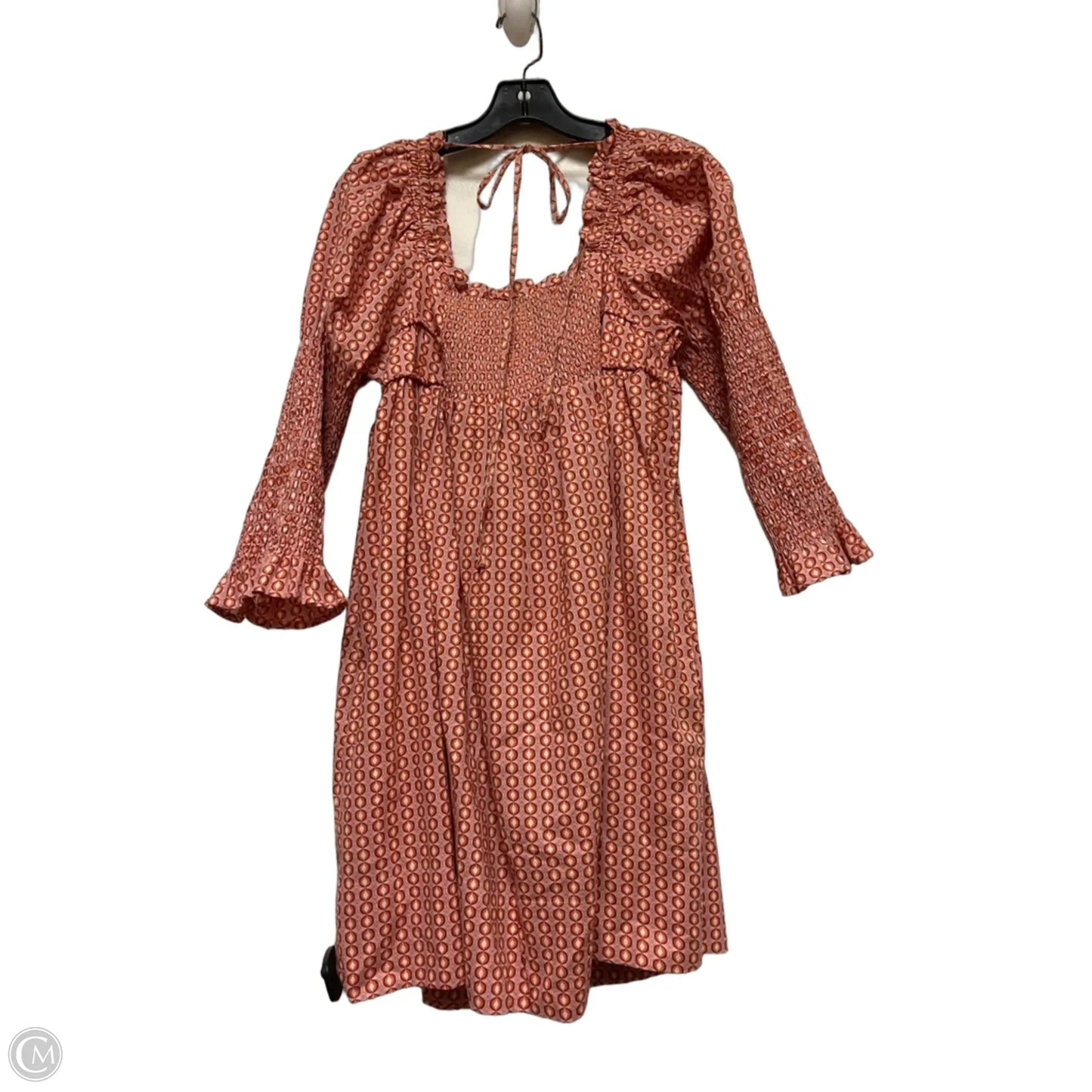 Dress Casual Short By Free People In Orange & Pink, Size: L