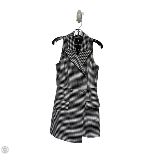 Dress Casual Midi By 7 For All Mankind In Blue & White, Size: S