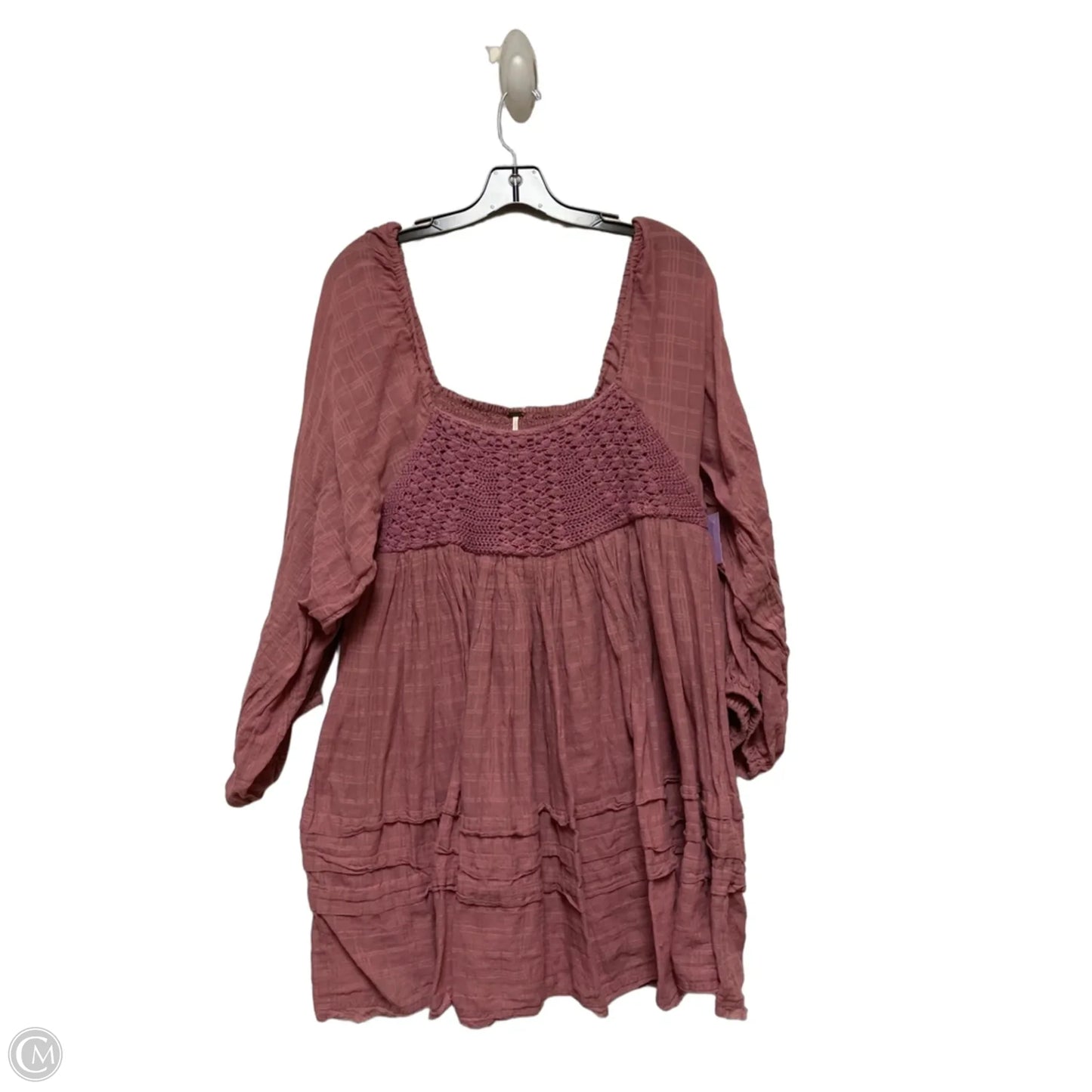 Dress Casual Short By Free People In Mauve, Size: L