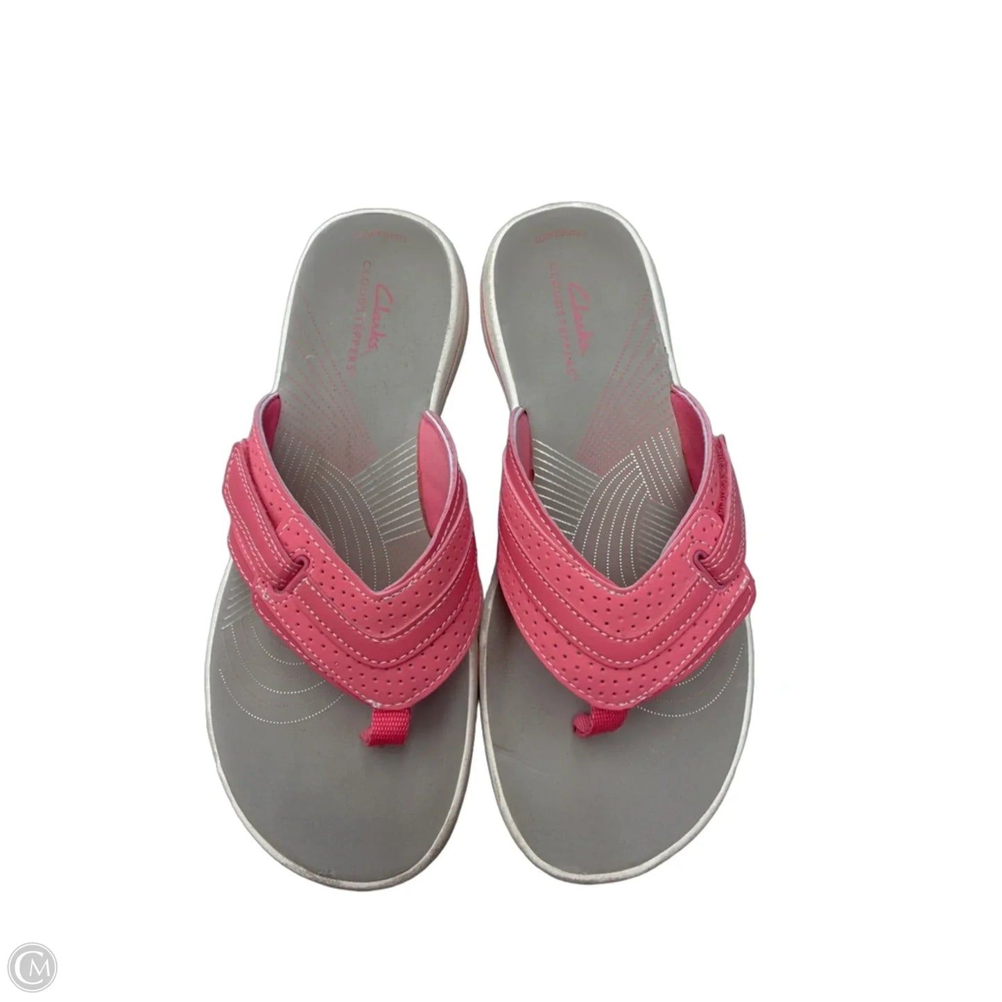 Sandals Flats By Clarks In Pink, Size: 7