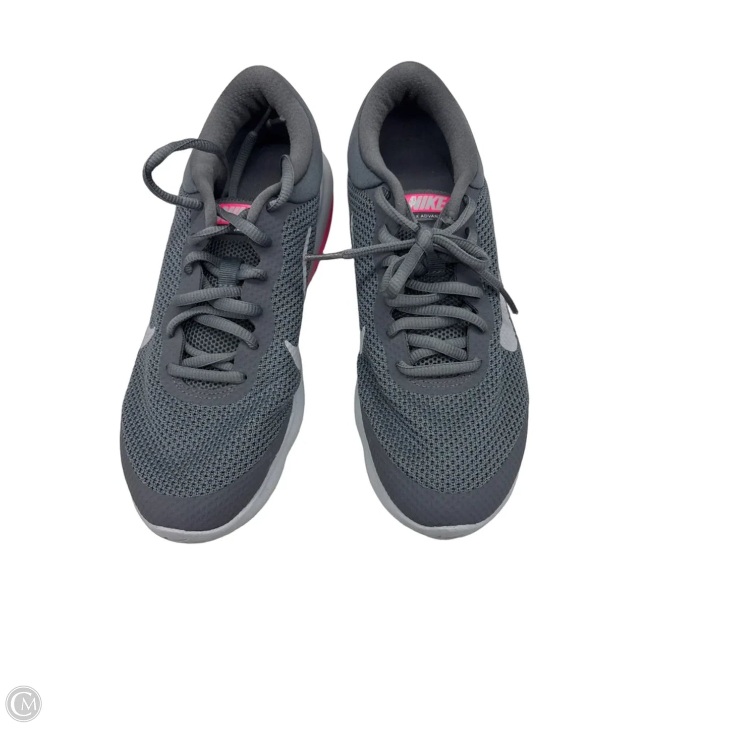 Shoes Athletic By Nike In Grey & Pink, Size: 8.5