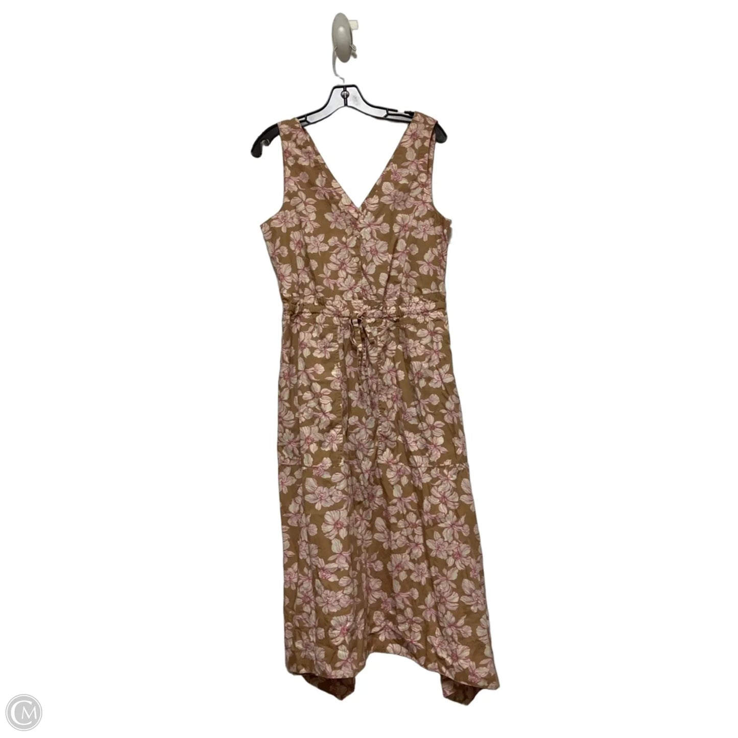 Dress Casual Midi By Gap In Floral Print, Size: S