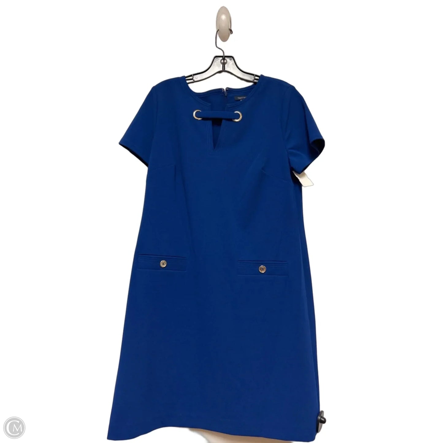 Dress Casual Short By Tommy Hilfiger In Blue, Size: L