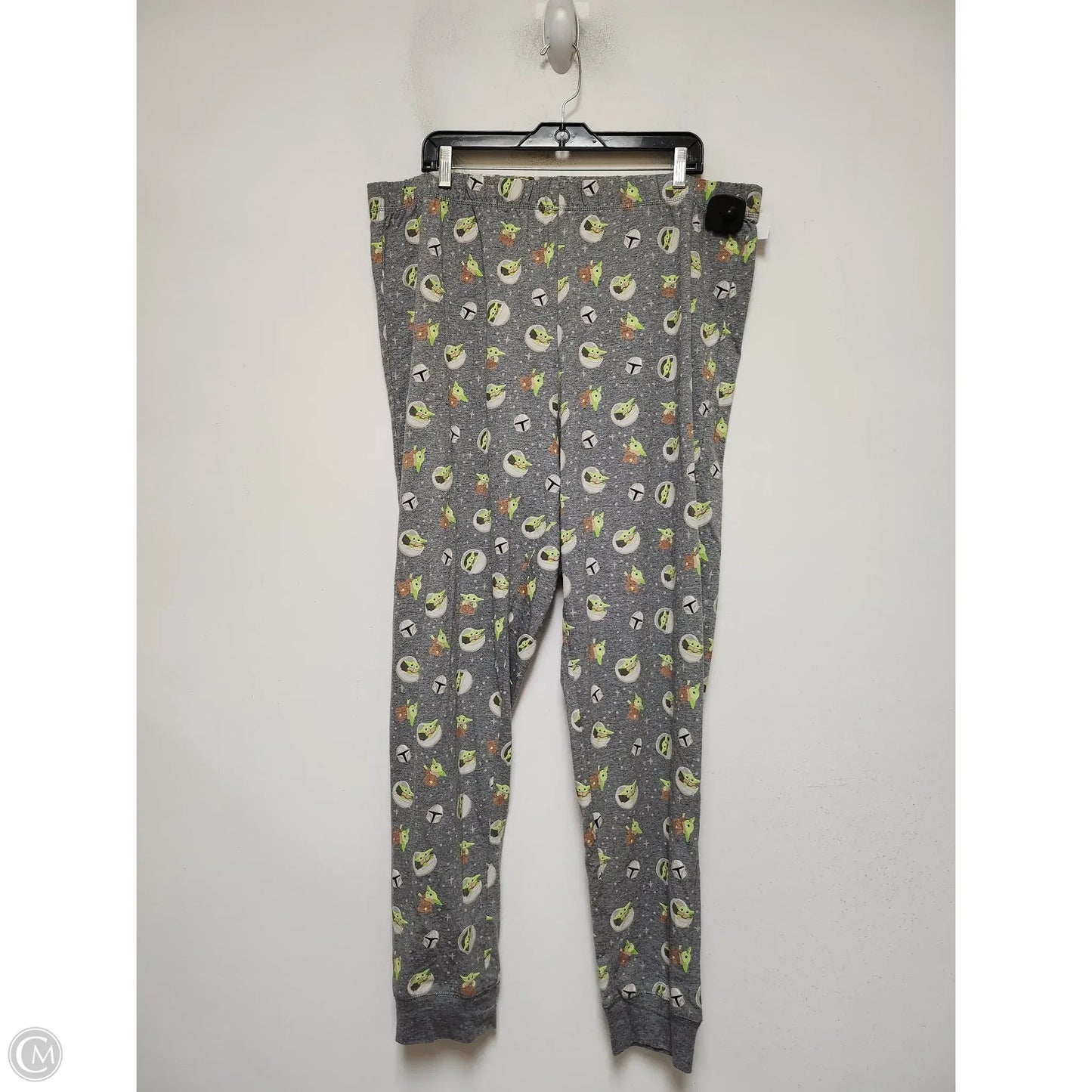 Pajamas 2pc By Disney Store In Green & Grey, Size: Xl