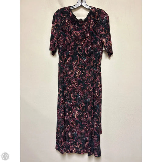 Dress Casual Maxi By Anne Klein In Paisley Print, Size: M