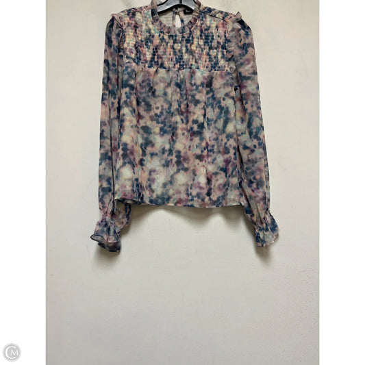 Top Long Sleeve By Steve Madden In Multi-colored, Size: S