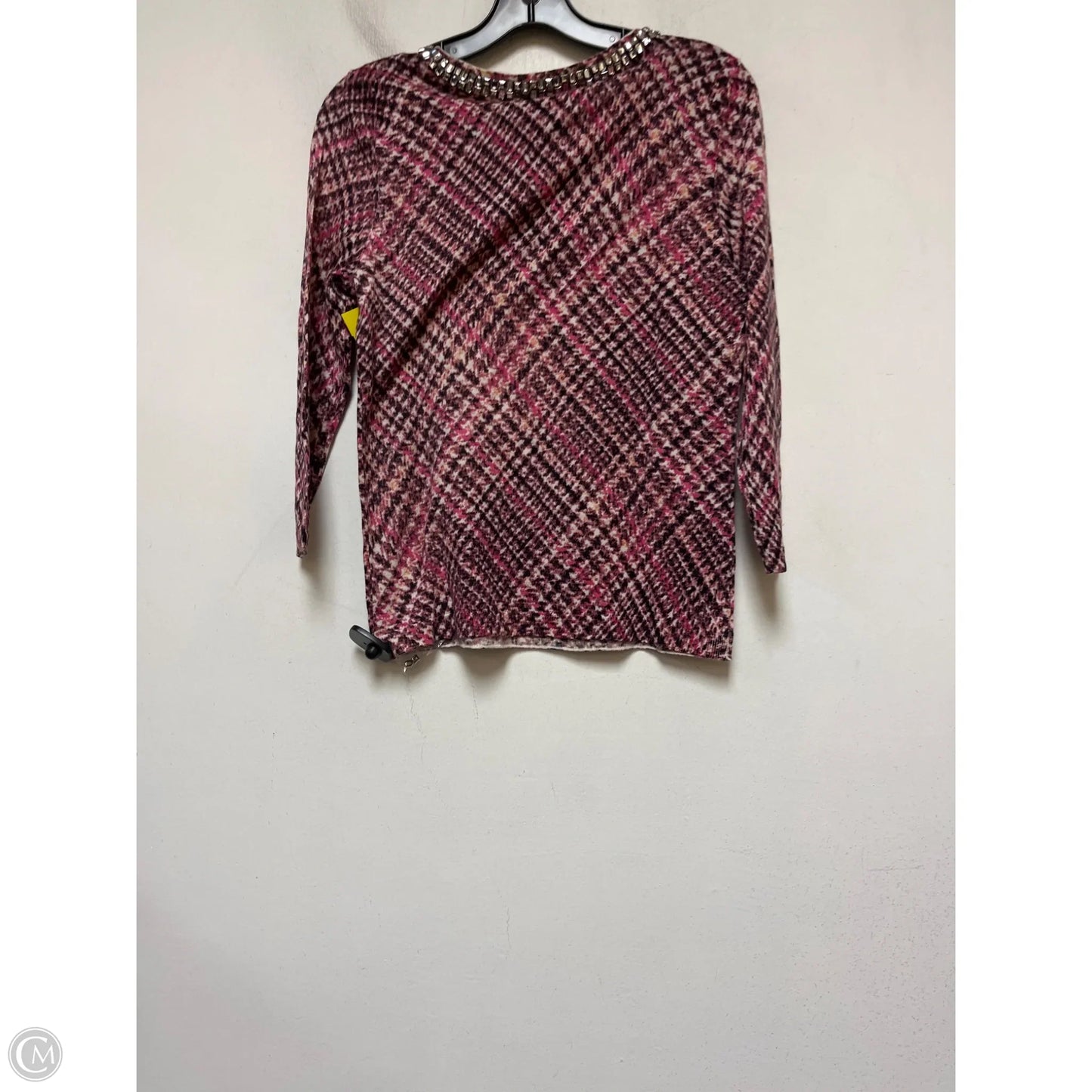 Top Long Sleeve By Talbots In Purple & Tan, Size: Sp