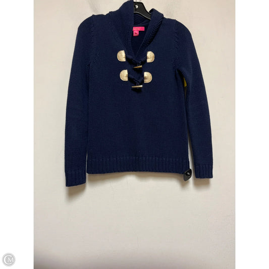 Sweater Designer By Lilly Pulitzer In Navy, Size: Xxs