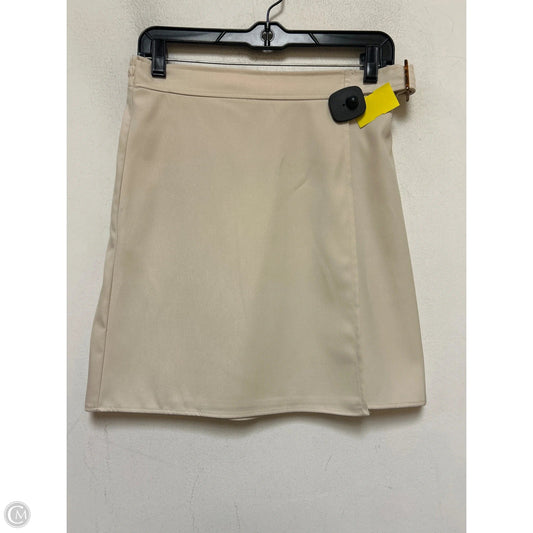 Skirt Mini & Short By Max Studio In Cream, Size: Xs