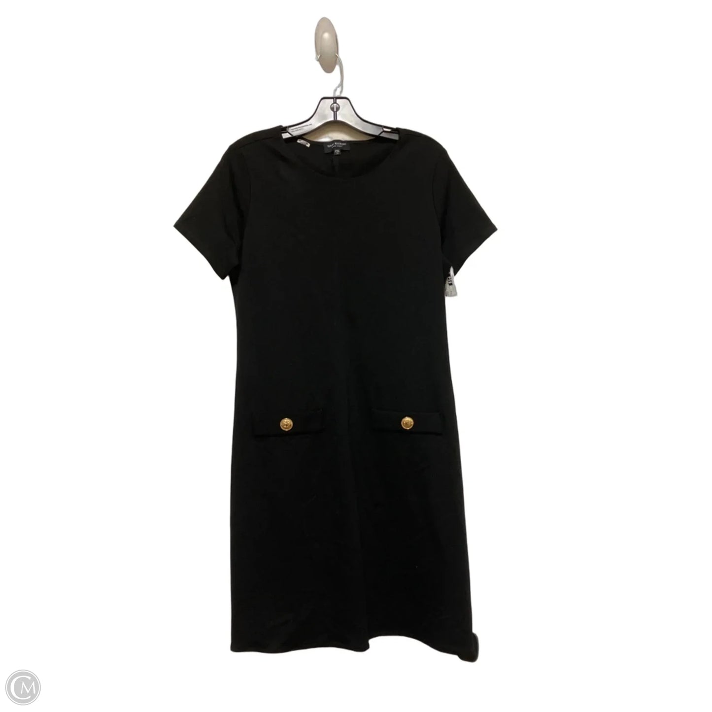 Dress Casual Midi By Isaac Mizrahi In Black, Size: M