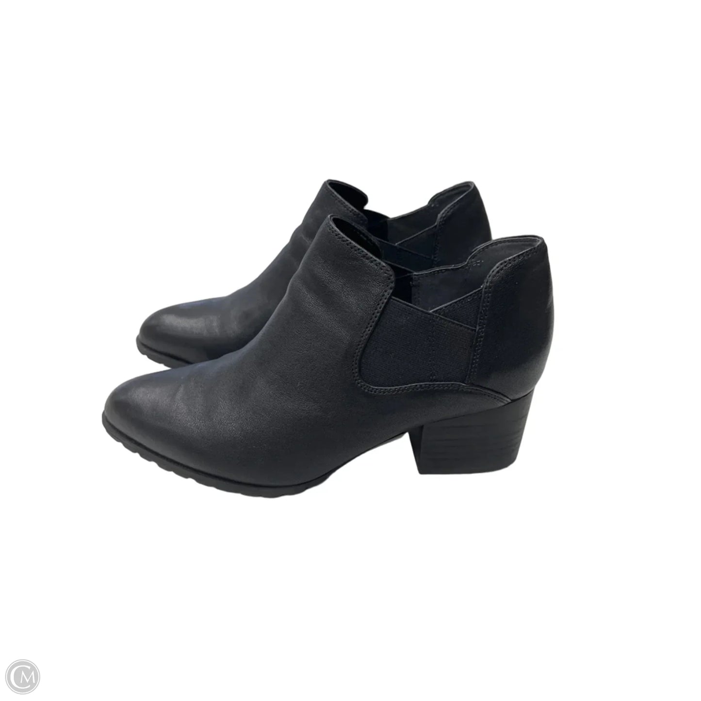 Boots Ankle Heels By Vionic In Black, Size: 7.5