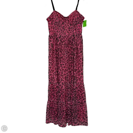 Dress Casual Midi By Betsey Johnson In Pink, Size: 0