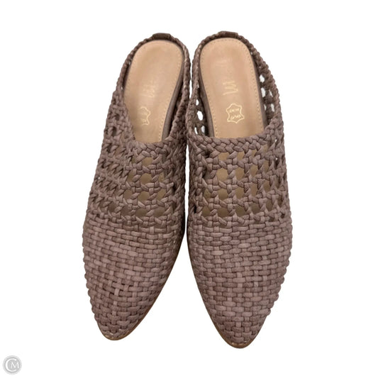 Sandals Heels Platform By Miami In Brown, Size: 8.5