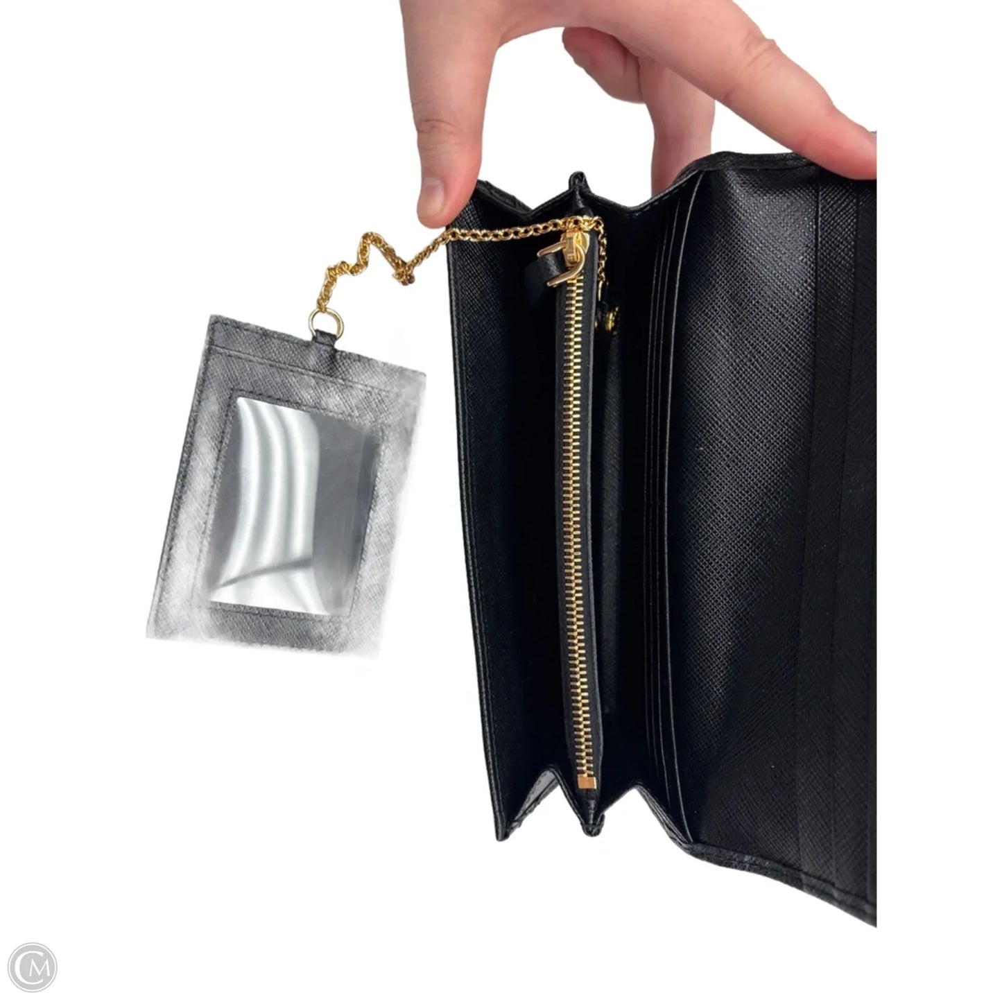 Wallet Luxury Designer By Prada, Size: Medium