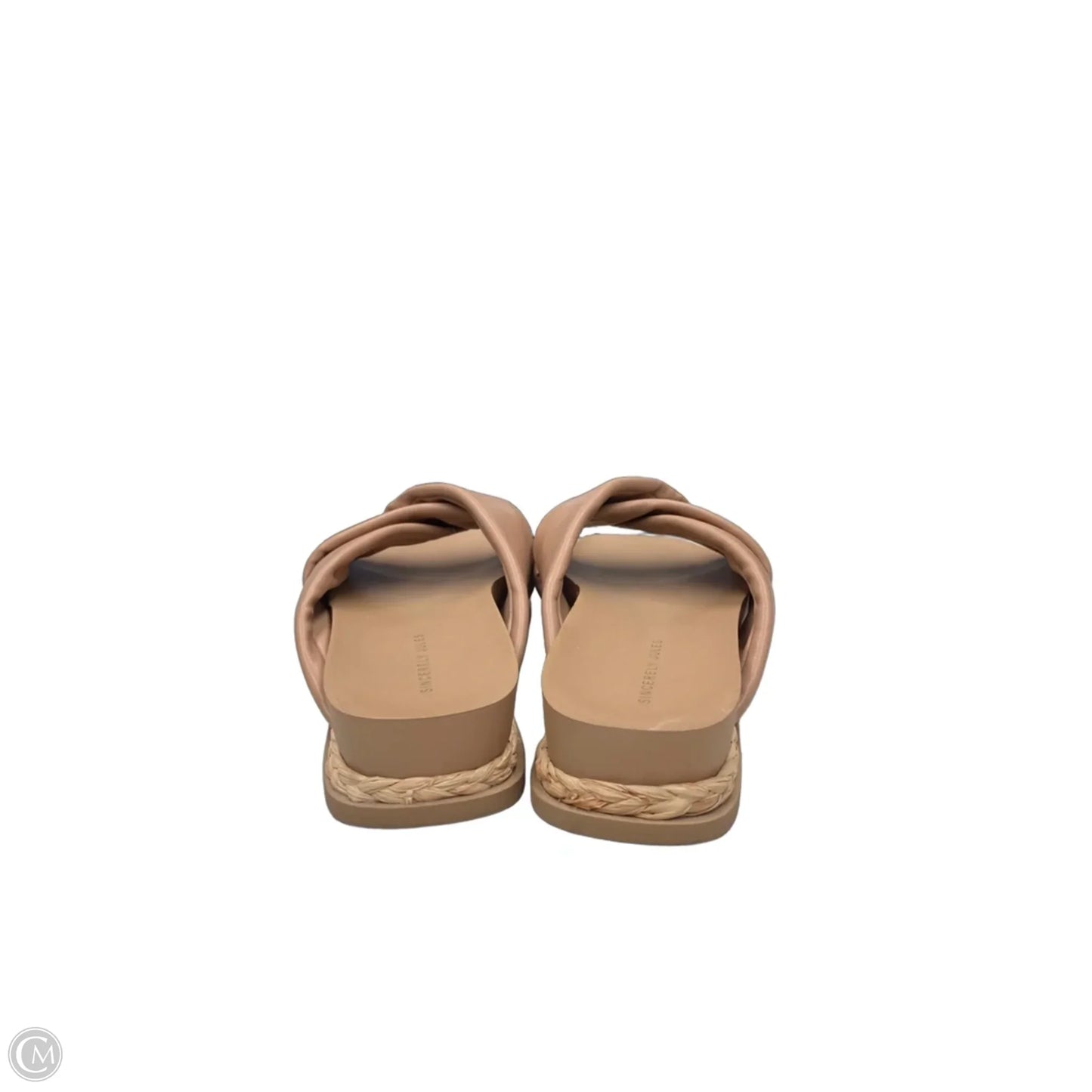 Sandals Flats By Sincerely Jules In Cream, Size: 9