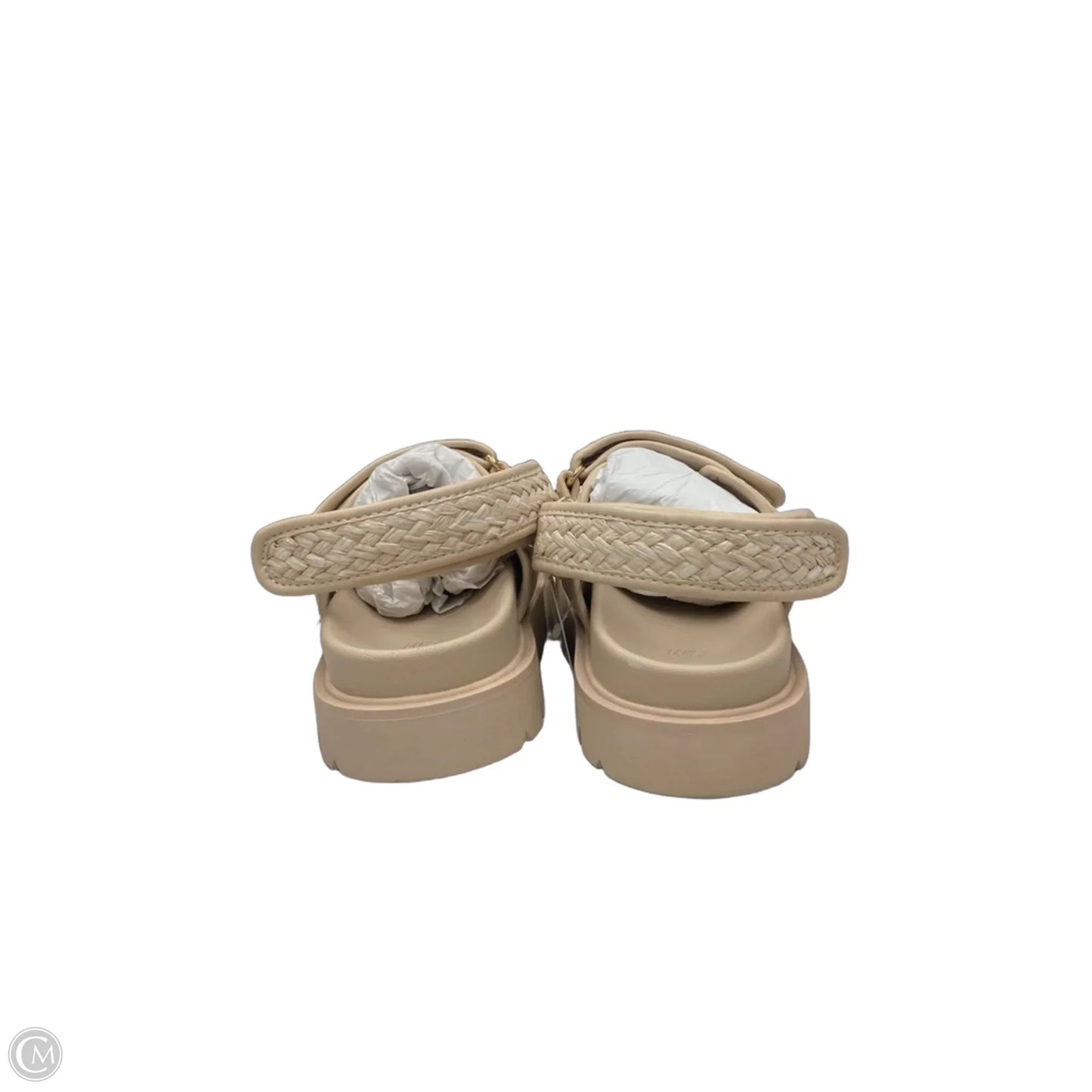 Sandals Flats By H&m In Cream, Size: 8.5