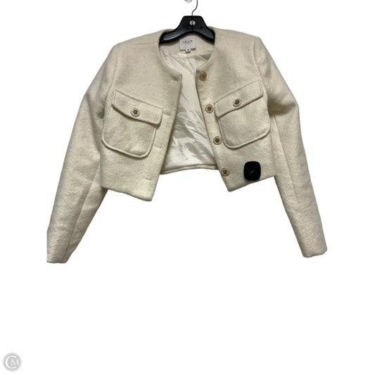 Blazer By Le Lis In Cream, Size: Xs