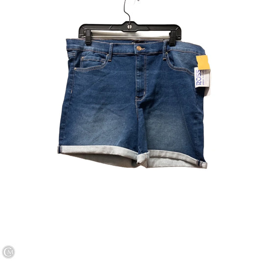 Shorts By Nanette Lepore In Blue Denim, Size: 14