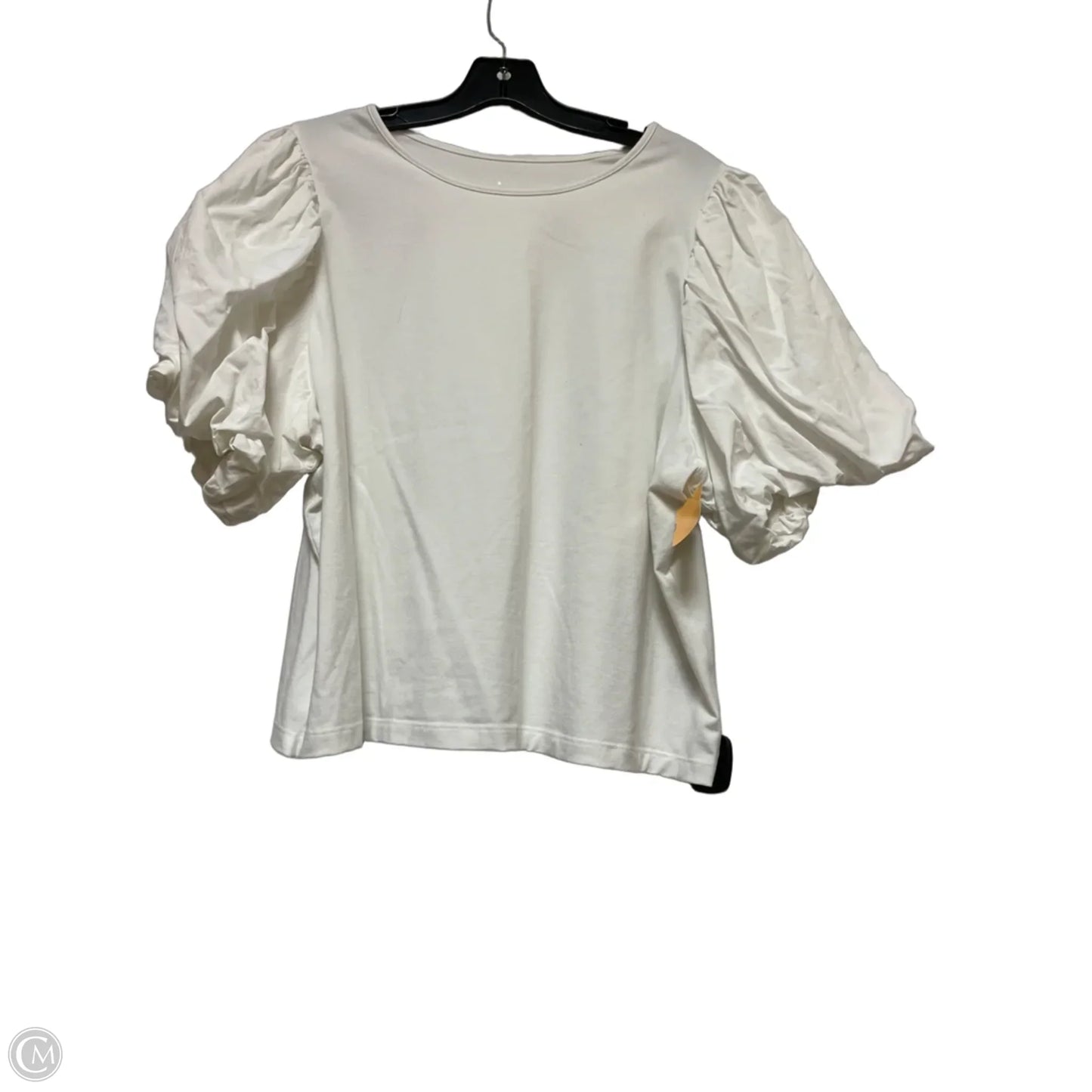 Top Short Sleeve By A New Day In White, Size: Xxl