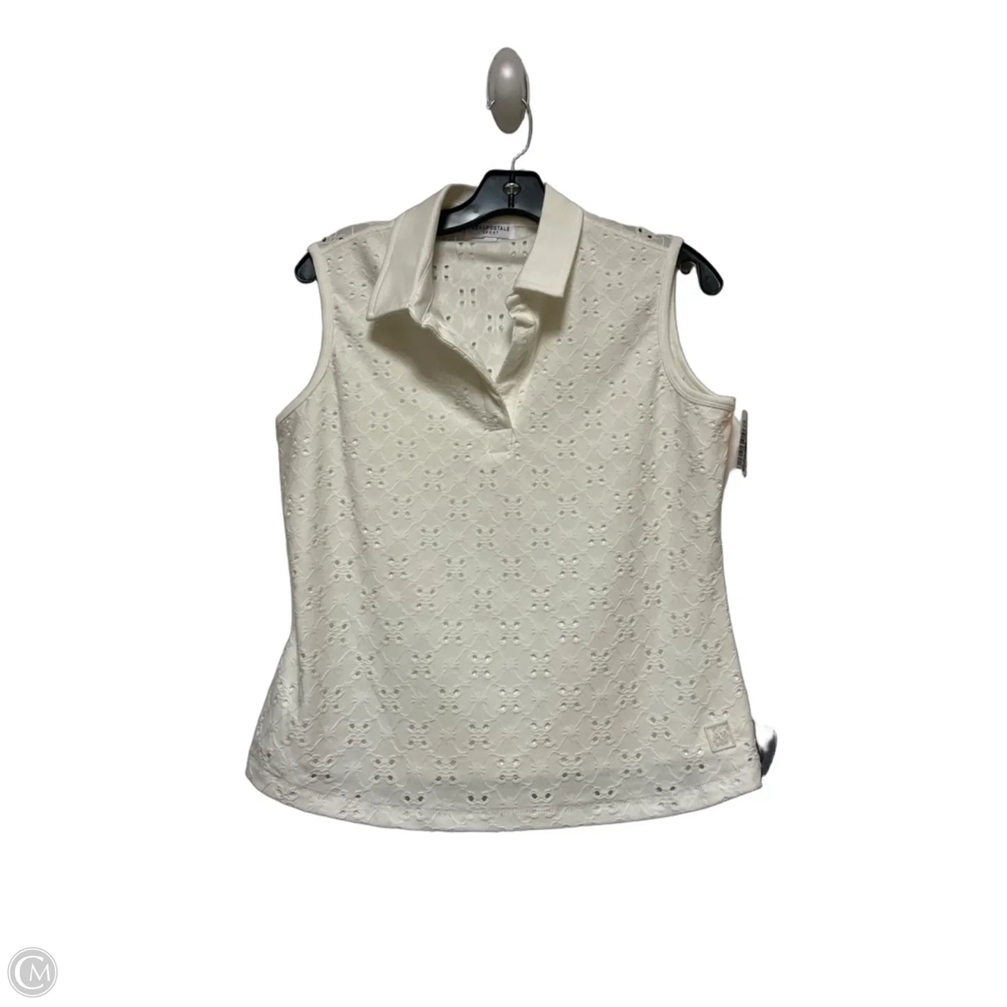 Athletic Tank Top By Aeropostale In White, Size: M