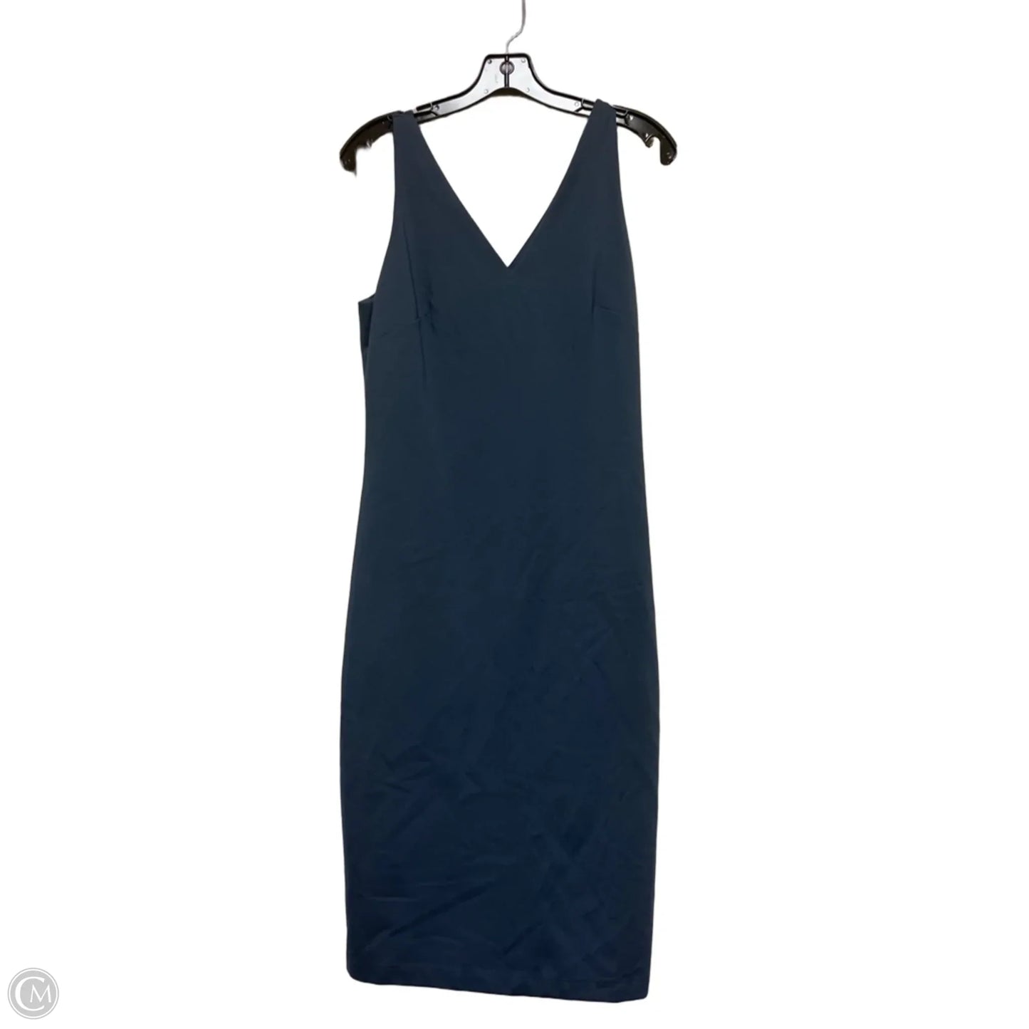 Dress Casual Midi By White House Black Market In Blue, Size: M