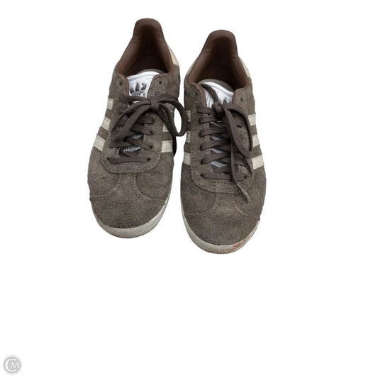 Shoes Sneakers By Adidas In Brown & Cream, Size: 6