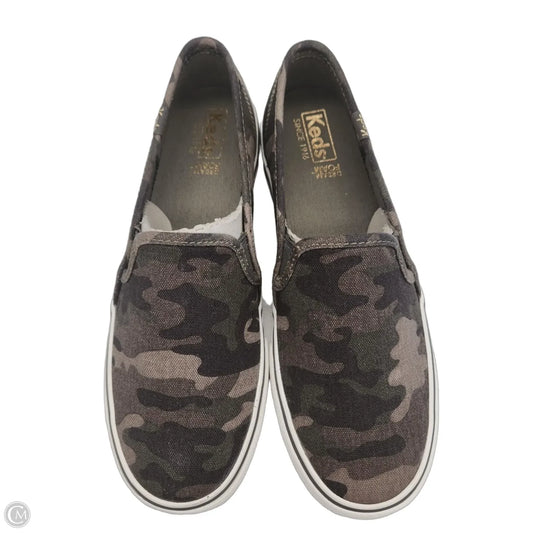 Shoes Flats By Keds In Camouflage Print, Size: 7