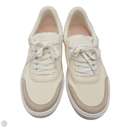 Shoes Sneakers By Clothes Mentor In Cream & Tan, Size: 8