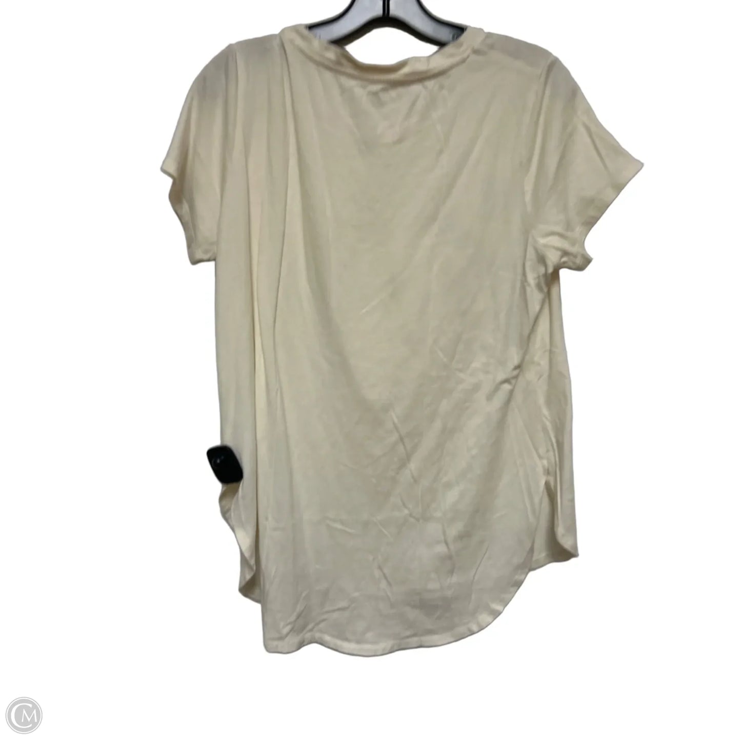 Top Short Sleeve Basic By Disney Store In Cream & Orange, Size: L