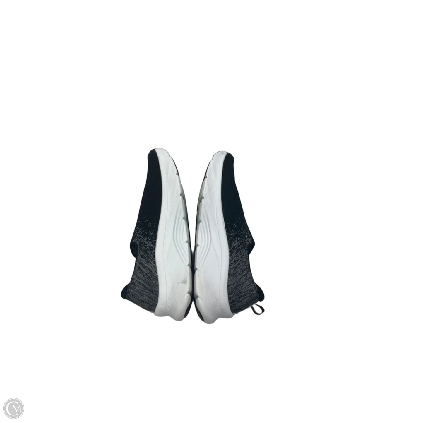 Shoes Athletic By Skechers In Black & White, Size: 7.5
