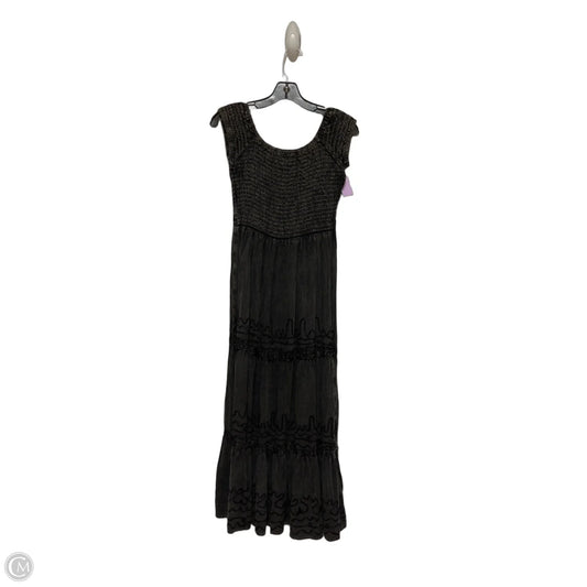 Dress Casual Midi By Clothes Mentor In Grey, Size: M